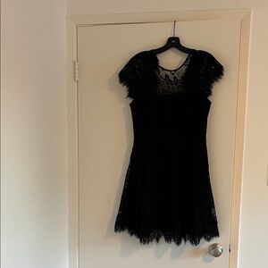 BB Dakota Black Lace Mini Dress